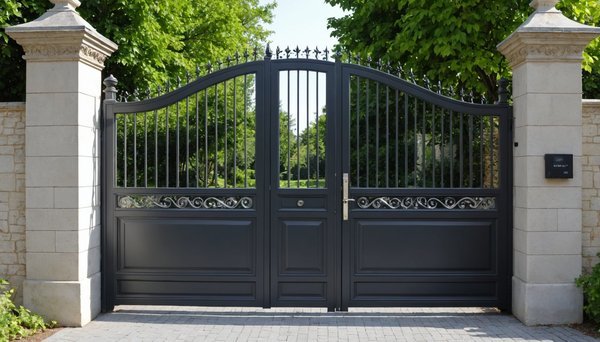 Le portail français : portails aluminium sur mesure 100% français